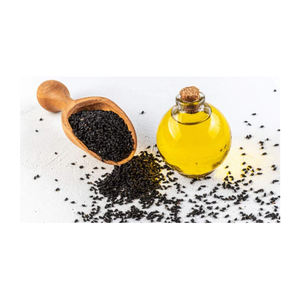 Aceite esencial de Semilla Negra orgánica pura 100% al por mayor prensado en frío para el crecimiento del cabello etiqueta privada mejor precio - Product Image 2