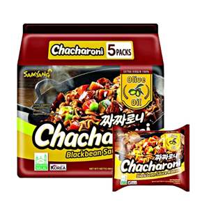 Samyang Chacharoni Salsa de frijol negro Ramen Fideos instantáneos 140g Paquete de 5 Venta caliente Comida coreana Venta al por mayor Suministro de calidad premium - Product Image 3