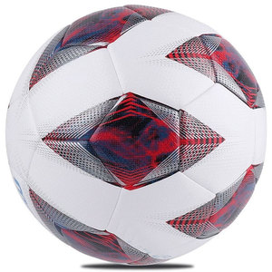 Balón de fútbol laminado de dos tonos, servicio Oem, entrenamiento de fútbol pakistaní, diseño de máquina, tamaño 5, balón de fútbol de cuero PU - Product Image 3
