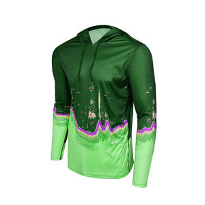 Sudadera de Pesca Sublimada para Torneo, 100% Poliéster, Secado Rápido, Ecológica, Sostenible y Transpirable - Product Image 1