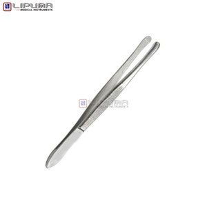 คีมต่อขนตา Beer Cilien Forceps ขนาด 4 มม. แบบเรียบ สำหรับต่อขนตา สแตนเลสคุณภาพสูง ขนาด 3 1/2 นิ้ว อุปกรณ์ทางการแพทย์ - Product Image 3