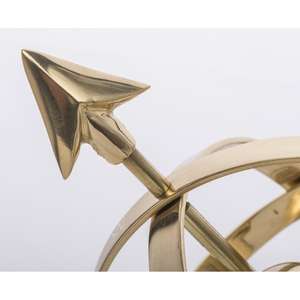 Globo Terráqueo Decorativo de Lujo, Adornos de Mesa, Artesanías Metálicas, Globo Terráqueo Dorado Decorativo, Centro de Mesa, Regalos Originales - Product Image 2