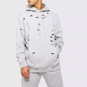 Lightweight Quick Dry Men Distressed <b>Hoodies</b> High Quality Made Men Distressed <b>Hoodies</b> in Stock - Product Image 2