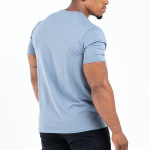 2025 Top Trending Custom Silk Screen Printed Design 100% Organic Cotton Casual-Wear Camisetas para hombres - Product Image 2