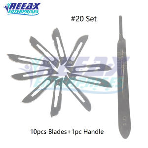 Poignées et lames de scalpel réutilisables en acier inoxydable REEAX ENTERPRISES pour la chirurgie oculaire – Instruments chirurgicaux de haute qualité - Product Image 5