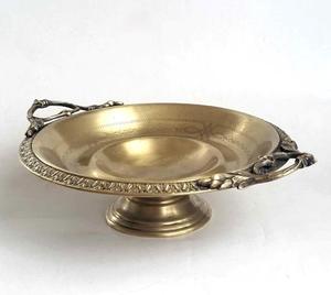 Elegante cuenco de latón hecho a mano, ideal para interiores con temática vintage, Exportación en cantidad. - Product Image 4