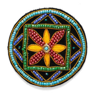 Applicue แผ่นป้ายทองคุณภาพสูงงานปักทำด้วยมือคุณภาพสูงแผ่นทองแดงโดยตรง - Product Image 1