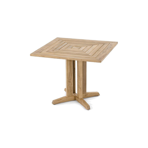 Ensemble de table à manger moderne et luxueux en bois de teck Mobilier de patio gracieux pour hôtel et restaurant Cuisine d'extérieur et salle à manger - Product Image 3