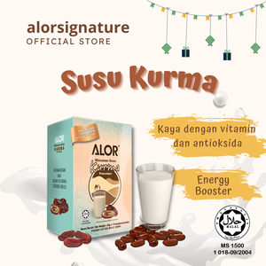 Alor premix นม25gx15วันแห้งแช่แข็งกล่องนมฮาลาลพลังงานสารต้านอนุมูลอิสระที่อุดมไปด้วยวิตามินแร่ธาตุธัญพืชผู้ใหญ่และเด็ก - Product Image 6