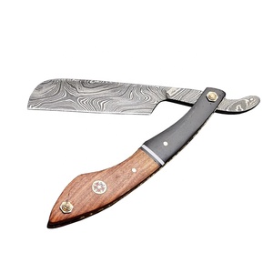 Navaja de Afeitar Plegable Shave Edge SE-1490 para Barbería - Acero Inoxidable para Cara/Cuerpo/Bikini, Uso con Hoja Simple/Parte de Hoja, Personalizable - Product Image 1