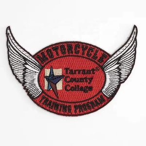 High Quality Custom Logo Embroidered Patch Decorative-Decals Eco-Friendly Leather Patches For Coat Down <b>Jacket</b> and Hat - Product Image 1