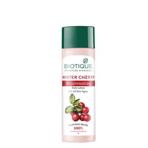 Loción Corporal Rejuvenecedora Biotique Herbal con Cereza de Invierno y Ashwagandha - Product Image 1