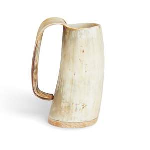 Chope à bière viking artisanale en corne, vente en gros, polie et brillante, authentique, pour les fêtes et les bars - Product Image 2