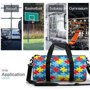 <b>Simple</b> Fashion Multifunctional Outdoor Fitness Duffle Bag Sports <b>Backpack</b> for Travel Made In Pakistan - Product Image 3