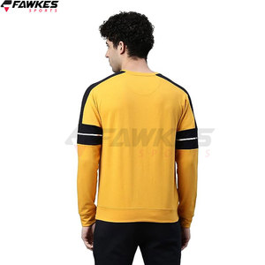 Alta calidad personalizado hecho de gran tamaño de manga personalizada hombres sudaderas personalizadas ropa informal de manga larga - Product Image 5