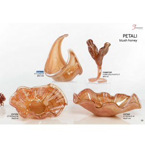 Centre de table italien en verre de haute qualité pour décorer la maison dans une couleur miel blush spéciale pour rendre n'importe quelle pièce unique - Product Image 3