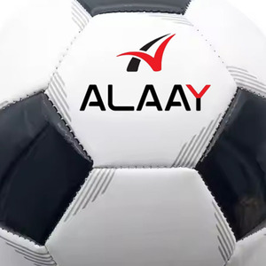 Alaay Vente en gros Ballon de football de haute qualité en cuir Pu Logo personnalisé Taille 5 Ballon de football d'entraînement - Product Image 4
