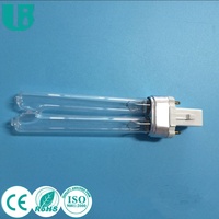 Vente d'usine - Lampe germicide UV en verre de quartz en forme de H, base G23, GPL5W/2P, 254nm/185nm, pour machine de filtration d'eau