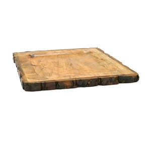 Bandeja de madera rústica mínima para cocina, barra de café o uso de cabecera, pieza de decoración elegante hecha a mano para cualquier habitación - Product Image 5