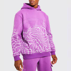 Venta al por mayor de chándales de invierno para hombre con logotipo personalizado impreso-calidad premium ligero y transpirable 100% ropa de calle de algodón - Product Image 5