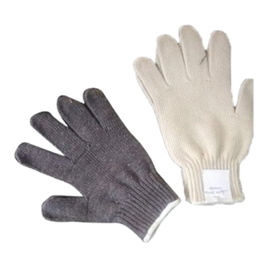 Manopla protectora de punto para trabajo, de algodón, resistente al desgaste, barata, venta al por mayor - Product Image 1