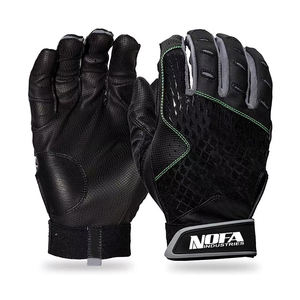 Gants d'entraînement en cuir véritable personnalisables Gants de frappe à manchette courte pour jeunes hommes adultes Softball Baseball Nouveau design - Product Image 2