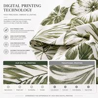 Tissu en viscose imprimé sur mesure, effet slub ondulé, 100 % rayonne, 110 GSM, doux et tissé, pour la confection de robes et de chemisiers d'été pour femmes