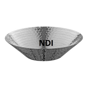 Bol de service pour fruits Design fait à la main Finition antique pour bol de bonne qualité Plateau de table décoratif pour fruits et légumes Bol en métal - Product Image 4