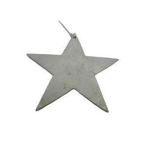 Nouveau conçu maison décorative suspendus coeur fer/perles tenture murale étoile pour la décoration de noël à la main en vrac - Product Image 4