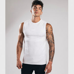 New Arrival Custom Logo Printed Gym Wear Sports Tank Top Stylish Gym <b>Singlet</b> Vest <b>for</b> <b>Men</b> Wholesale Rate OEM Cheap Price - Product Image 5