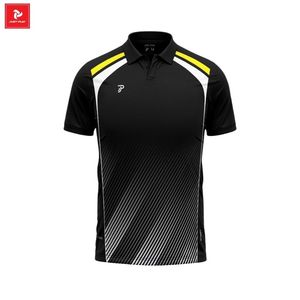 Meilleure vente Maillot de badminton sportif de haute qualité à séchage rapide unisexe Chemise de sport de fitness personnalisée pour adultes Éclairage JP Design - Product Image 2