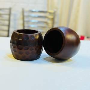 เทียนหอมในโถไม้ลายตอก ใช้ตกแต่งบ้าน ผลิตและจัดจำหน่ายโดย HHO - Product Image 5