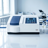 Spectrophotomètre UV-Vis BRT-5400UV avec grille holographique, logiciel PC compatible, équipement de mesure rapide multi-échantillons pour laboratoire