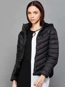 Chaquetas acolchadas de invierno para mujer, abrigo para mujer, ropa gruesa de Invierno para mujer, cremallera completa, Color negro, ropa informal cómoda de secado rápido - Product Image 5