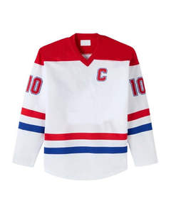 Maillot de hockey sur glace personnalisé, uniforme d'équipe professionnelle, Griswold 00, joueur 10, capitaine C, sublimé, nom et numéro personnalisés, sport - Product Image 2