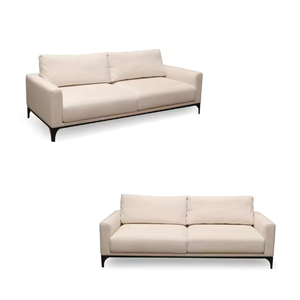 Vivere Eugene โซฟาพักผ่อนโซฟาผ้านุ่มกรอบไม้แข็งทนทานทันสมัยเฟอร์นิเจอร์ร้านอาหารสำหรับใช้ในโรงแรมห้างสรรพสินค้า - Product Image 5