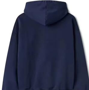 Sudadera con Capucha Básica para Hombre, Algodón Suave, Diseño Sólido, Tejido de Punto para Invierno, Impresión por Transferencia de Calor, Ecológica - Product Image 3