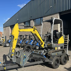 Nouvelle mini-pelle Wacker Neuson ET18 avec moteurs Cummins Yanmar Volvo, vannes hydrauliques Hydac, vérins hydrauliques Hawe – Essentiel - Product Image 1