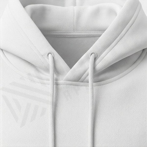 Sweat-shirt unisexe en coton surdimensionné, imprimé et brodé sur mesure, uni, avec poche kangourou, écologique, confortable pour le quotidien - Product Image 4