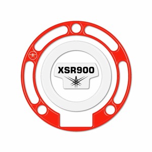 Adesivo 3D Personalizzato per Protezione Tappo Serbatoio Yamaha XSR900 - Decorazione Rossa - Product Image 2