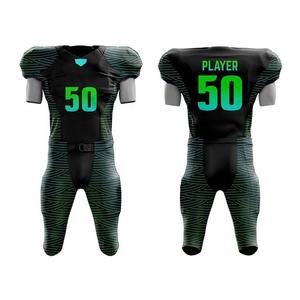 Nouveau style, uniforme de football américain de haute qualité, 100% polyester, maillot de football américain avec prix de vente élevé - Product Image 1