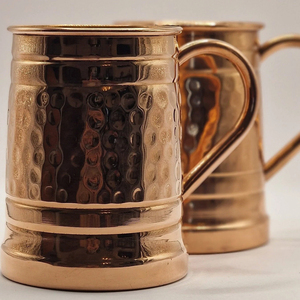 แก้วทองแดงเป็นมิตรกับสิ่งแวดล้อมหลอดใส่เครื่องดื่มทำจากโลหะแข็งโลโก้สำหรับเป็นของขวัญออกแบบได้ตามต้องการสำหรับมอสโกมิวล์เบียร์ไวน์ - Product Image 1