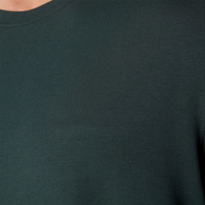 2023 nouveau Style personnalisé hommes t-shirt à manches courtes Style Hip Hop 100% coton teint uni avec sérigraphie coupe surdimensionnée - Product Image 6