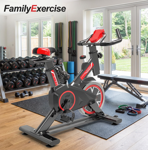 Bicicleta de Spinning Profesional 2026 Lista para Enviar con Resistencia Silenciosa de Correa Magnética y Monitor <span class=keywords><strong>Digital</strong></span> para Gimnasio en Casa y Fitness - Product Image 2