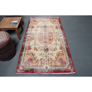 พรมตุรกีขนาดใหญ่3.6x6.6ฟุตแนววินเทจสำหรับวัยรุ่นพรมห้องโถงทรงสี่เหลี่ยมผืนผ้า - Product Image 1