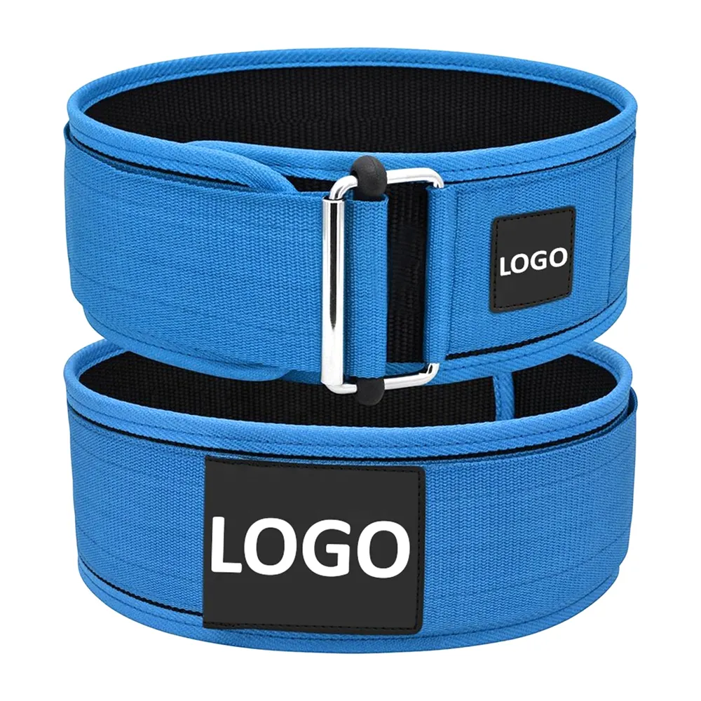 Customized Low MOQ Neoprene Weightlifting Belt Back Support Workout Non-Slip Gym Neoprene Belts With Custom Logo