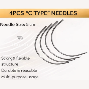 Hair Extension Tools Kit Includes Micro Bead Pliers <b>Wig</b> <b>Clips</b> Loop Tool Quick Parting Tool Scissors Needles Salon Use - Product Image 4