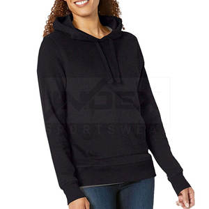 Sweats à capuche à séchage rapide pour femmes pour la saison d'hiver Col à capuche en coton/polyester respirant et solide - Product Image 6