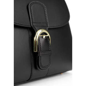 Borsa a Tracolla Strutturata in Vera Pelle Dollar - Made in Italy - Art. 25368 - Product Image 5