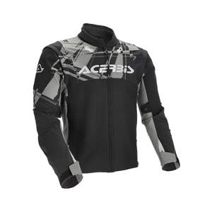 Blouson de moto Acerbis Rally Race, respirant, coupe-vent, en cuir véritable Oxford, broderie personnalisée, imprimé, homologué - Product Image 1